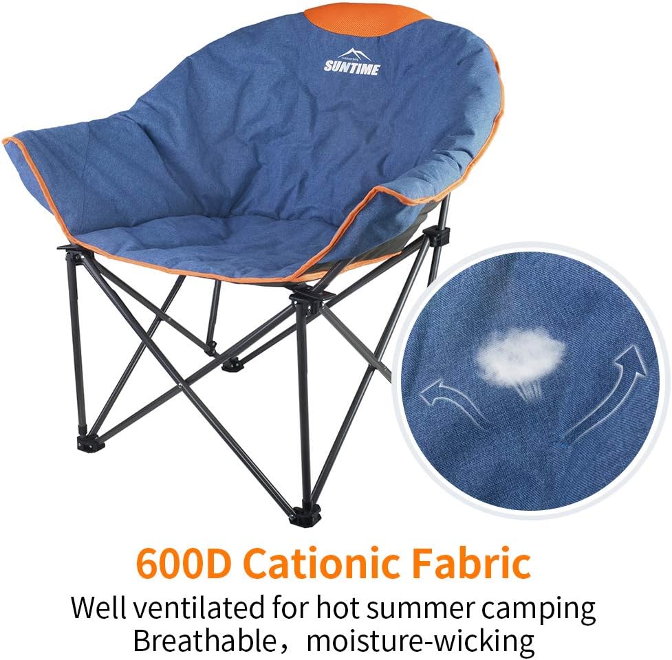 Oversized Outdoor Lounge Chair – Foldable & Comfortable