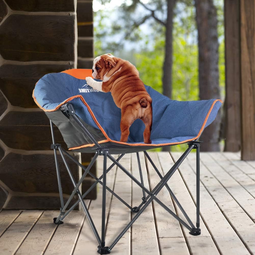 Oversized Outdoor Lounge Chair – Foldable & Comfortable