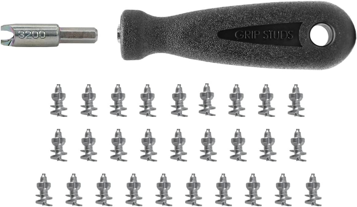 Tungsten Tire Stud Kit – Heavy-Duty Winter Traction Spikes
