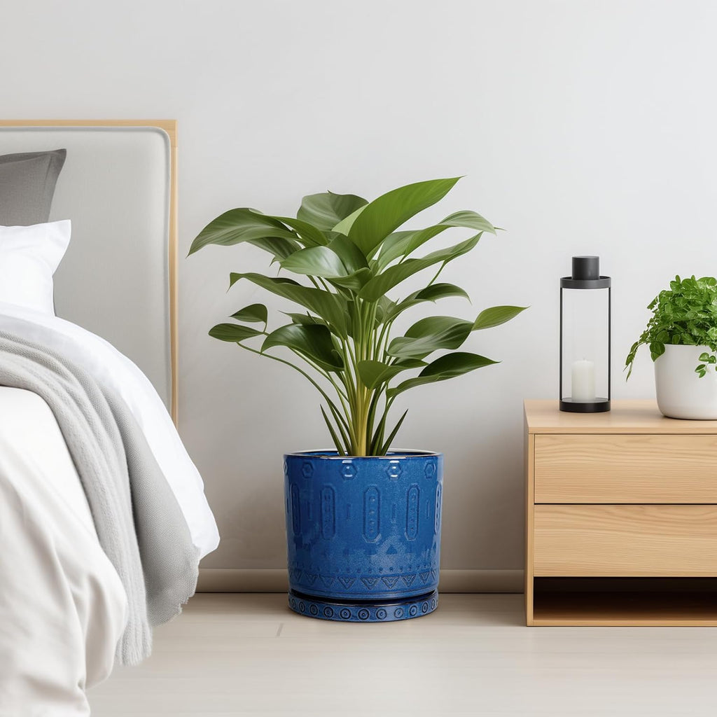 Decorative Plant Pot Set – Modern Indoor Outdoor Planters