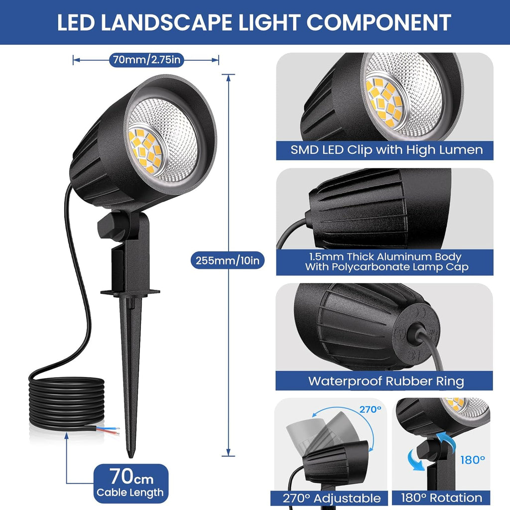 Outdoor Landscape Lighting Connector – Waterproof & Durable