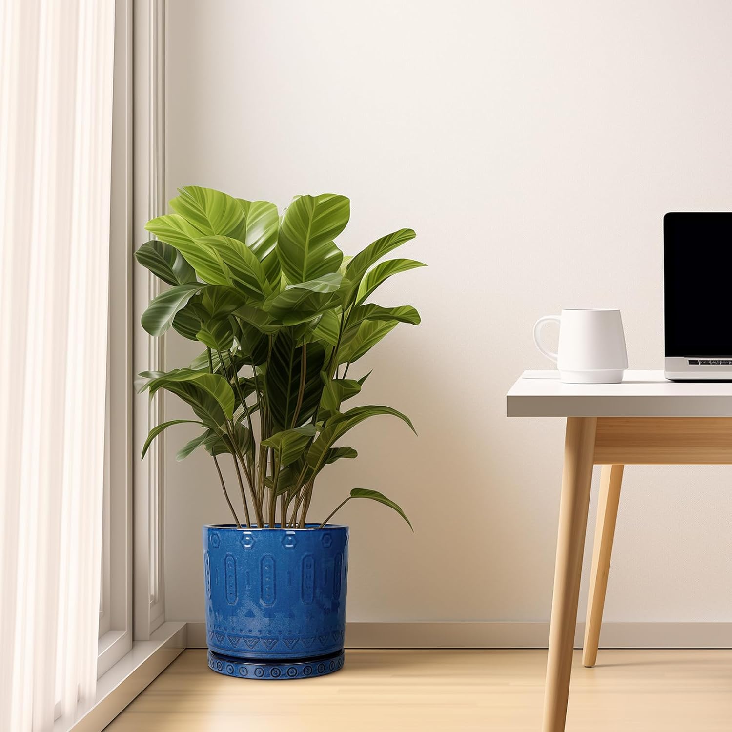 Decorative Plant Pot Set – Modern Indoor Outdoor Planters