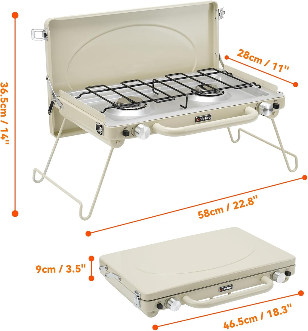 Adjustable Heavy-Duty Outdoor Folding Table – Portable & Versatile