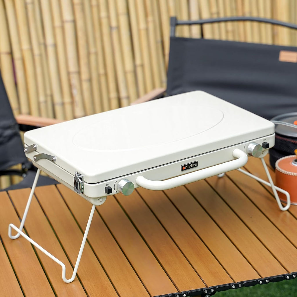Adjustable Heavy-Duty Outdoor Folding Table – Portable & Versatile