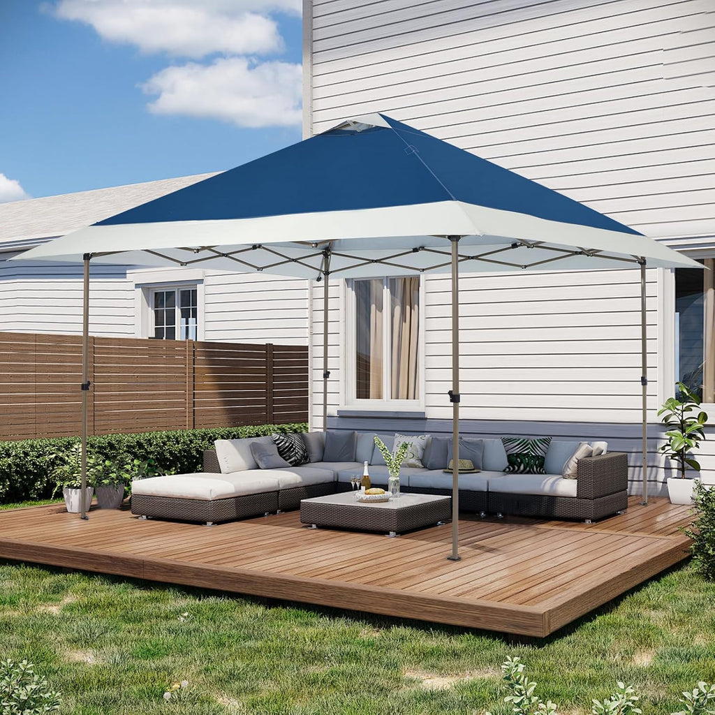 Portable Outdoor Commercial Patio Umbrella – Adjustable Shade Stand